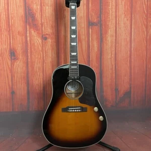 Solid Spruce Top Acoustic Electric Guitar Sunburst EJ-160E Rosewood Fretboard - Picture 1 of 8
