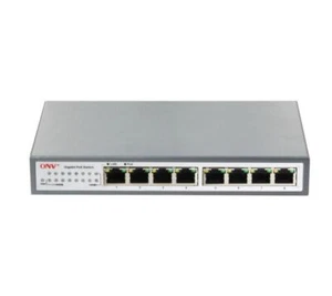 8 Port Gigabit PoE Switch 4 Gigabit PoE Ports 30W 10/100/1000Mbps RJ45 Auto MDI - Picture 1 of 4