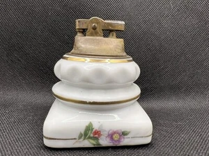 Vintage S Special Japan Porcelain Table Lighter Hand Painted - Picture 1 of 10