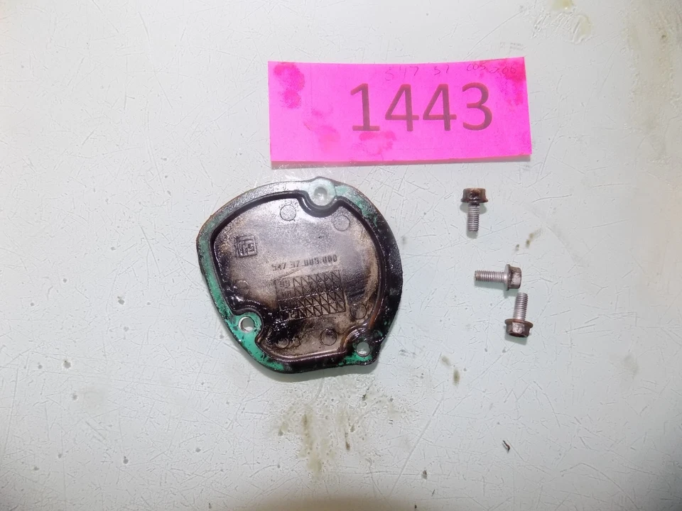 KTM 250 300 380 SX MXC EXC 2001 Cubierta de control de válvula de potencia lado izquierdo motor OEM Foto 1 de 1