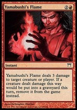 4x Yamabushi's Flame Champions of Kamigawa MtG Magic Red Common 4 x4 Card Cards