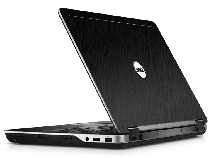 Capa protetora de vinil preta textura escovada compatível com notebook Dell Latitude E6540 - Imagem 1 de 1