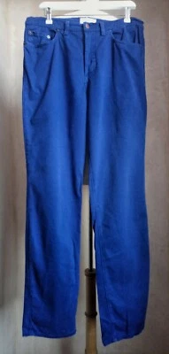Pantalones de mezclilla vintage de lona de algodón azul para hombre AMERICAN APPAREL talla 33 del Reino Unido Foto 1 de 4