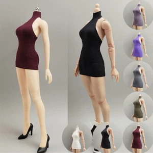 1:6 Woman's Sexy Backless Skirt Clothing F 12'' TBL Action Figure Body Toys - Picture 1 of 28