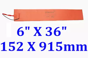 6"" X 36"" 152 X 915mm 550W con controlador guitarra flexión manta calefactora CE - Imagen 1 de 12