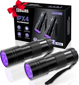 1X UV Ultra Violet LED Flashlight Blacklight Light 395 NM Inspection Lamp Torch - Picture 1 of 13