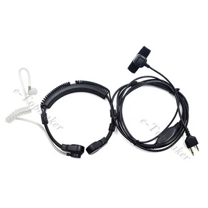 Micro casque tube vibrant gorge écouteur pour Midland GXT1000VP4 GXT1050VP4 - Photo 1/9