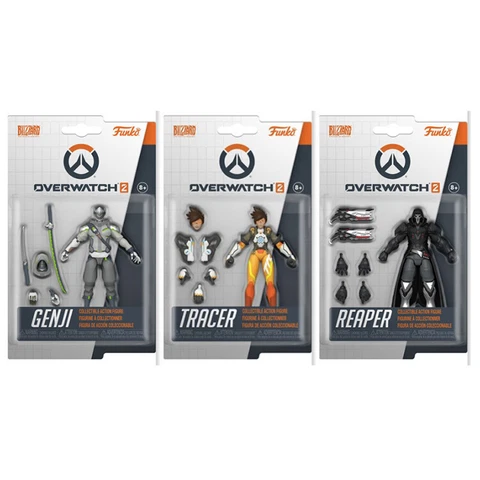 Funko Collectible Action Figures Overwatch 2 - SET OF 3 (Tracer, Reaper & Genji) Cover