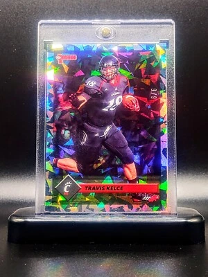 Travis Kelce 6/6 Rare SSP Cracked Ice Black Refractor Investment Card - Image 1 of 2