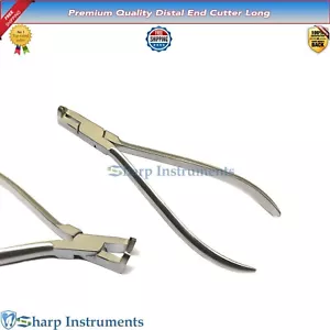German Stainless Steel Distal End Cutter Orthodontic Archires Plier TC Premium - Picture 1 of 7
