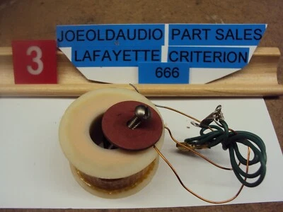 Bobina cruzada y montaje Lafayette Criterion 666. Probado. Foto 1 de 3