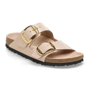 BIRKENSTOCK ARIZONA BIG BUCKLE HIGH-SHINE NEW BEIGE 50BKD - Imagen 1 de 5