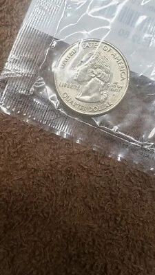 2006 P Nevada Statehood Quarter 25 Cent Coin UNC Littleton - Image 1 of 3
