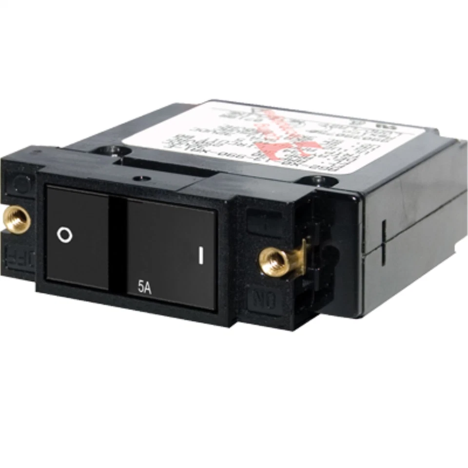 Blue Sea Systems 7400 5a Flat Rocker Circuit Breaker Sc1