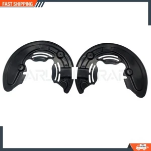 Front Brake Dust Shields Splash Pair For 2007-2023 Lincoln Navigator Ford F-150 - Picture 1 of 7