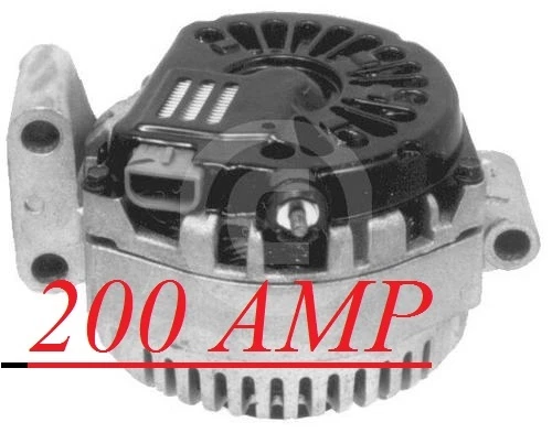 HIGH AMP FORD Windstar Alternator 96-98 V6 3.8L 4G 200 HIGH AMP TAURUS 96-99 3.4 - Image 1 of 2