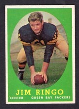 1958 TOPPS JIM RINGO CARD NO:103 NEAR MINT CONDITION