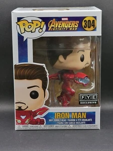 Funko Pop! Vinilo: Marvel - Iron Man (sin máscara) - FYE (exclusivo) #304 - Imagen 1 de 6