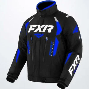 Men's FXR Team FX Snowmobile Jacket Royal Blue 2XL 3XL  220004-1044 CLEARANCE - Picture 1 of 3