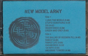 New Model Army - Thunder and Consolation RARE promo advance cassette tape '89 - Foto 1 di 3
