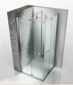 Vismara Vetro Box Doccia Replay RA+RA ad Angolo - Foto 1 di 13