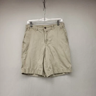 GANDER MOUNTAIN 男式短裤 KHAKI 尺码 32 COTTON CHINO BERMUDA 步行远足  — 第 1/4 张图片