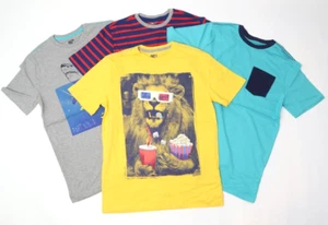 Spotted Zebra YOUTH Boys 4 PACK T-SHIRTS MIXED COLORS Size XL(12) NEW - Picture 1 of 20