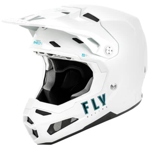 2026 Fly Racing Formula S Solid Carbon Motocross Helmet White Adult - Picture 1 of 5