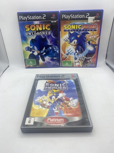 Jogo Sonic Heroes ( Aventura ) ps2