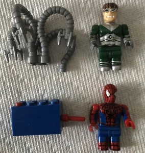 MEGA BLOKS The Amazing Spider-Man (#1911) Mini Figures-Doc Ock (missing 1 hook) - Picture 1 of 4