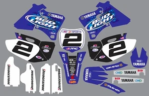 McGrath Replica YAMAHA GRAPHICS  YZ 400f YZ400f 1998 1999 2000 BUD Beer - Picture 1 of 1