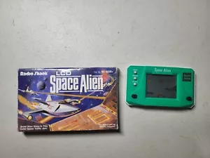 Retro 1989 Radio Shack Tandy Space Alien LCD Electronic Game w/ Box VG Shape - Picture 1 of 6
