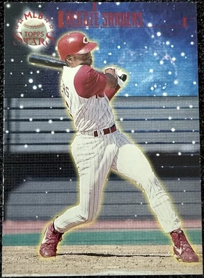 1998 Topps MLB Stars Bronze Reggie Sanders /9799 Cincinnati Reds #149 - Image 1 of 2