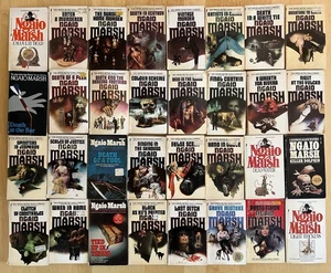 Ngaio Marsh Complete 32 Paperback Set Lot Roderick Alleyn Jove 1980s Mystery - Picture 1 of 15