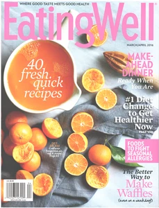 EATING WELL Magazin März April 2016 Mandarinen Kuba Eier Faser Frühjahr Abendmahl - Bild 1 von 1