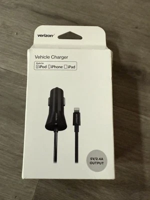 iPhone Verizon Fast Charger 5V 2.4A Output VPC24LGHT-M 31-1178-01-VW NIB - Image 1 of 2