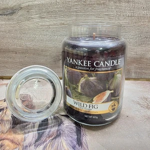 Yankee Candle Large Jar Wild Fig Scented Classic Long Lasting 623g 2014 VHTF NEW - Picture 1 of 8
