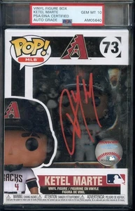 Ketel Marte Signed /Auto MLB Funko Pop #73 Diamondbacks PSA DNA Auto 10 - Picture 1 of 6