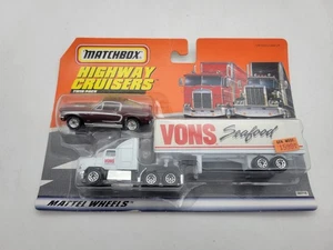 Ford Mustang 1997 Matchbox Highway Cruisers con Vons semi sellado en tarjeta - Imagen 1 de 6