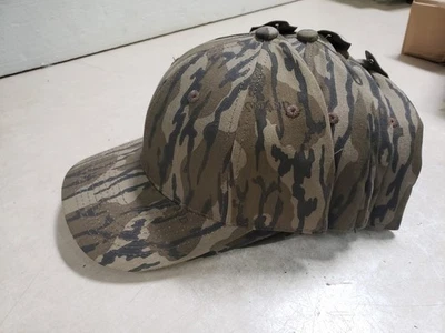 x5 - MOSSY OAK Camo Pattern OPTIONS Structured Blank Undecorated Hunting Hat Cap - Image 1 of 4