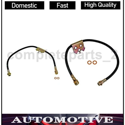 Manguera hidráulica de freno de línea de freno delantero para Chevrolet K1500 1996 1997 1998 Foto 1 de 4