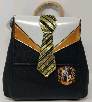 Danielle Nicole Hufflepuff Mini Mochila Mujer Cartera Harry Potter Bolso Cuero Foto 1 de 4
