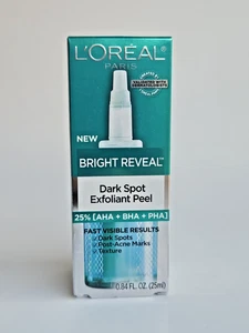 L'Oreal Bright Reveal Dark Spot Exfoliant Peel - 0.84 FL. OZ. ( 25ml ) - Picture 1 of 5