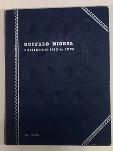 Buffalo Nickels 1913-1938 Whitman Book Includes 38 Coins + semi keys Free Ship - Picture 1 of 5