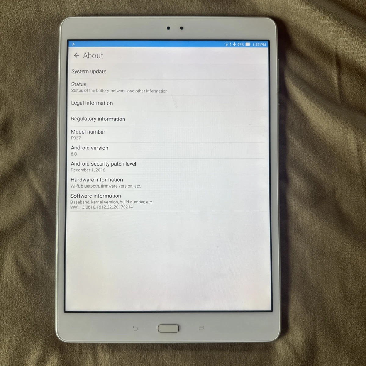 ASUS ZenPad 3S 10 Tablets for sale - eBay