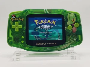 Consola Treecko Gameboy Advance - Divertido juego laminado IPS retroiluminado GBA Pokemon - Imagen 1 de 6