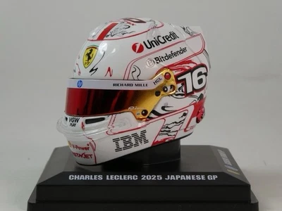 Casco Leclerc Looksmart Gran Premio Giappone - Immagine 1 di 3