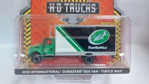 Greenlight 33260B 2013 International Durastar Box Van *Turtle Wax*  1/64 - Picture 1 of 1