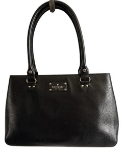 Borsa grande Kate Spade in pelle con doppio scomparto e ciottoli - Nera LEGGI - Foto 1 di 19