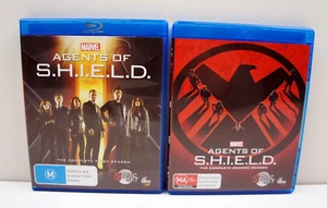 Marvel Agents Of Shield Complete Seasons 1 & 2 Blu Ray Region ABC - Free Postage - Picture 1 of 19
